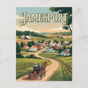 Jamesport Missouri Postcard