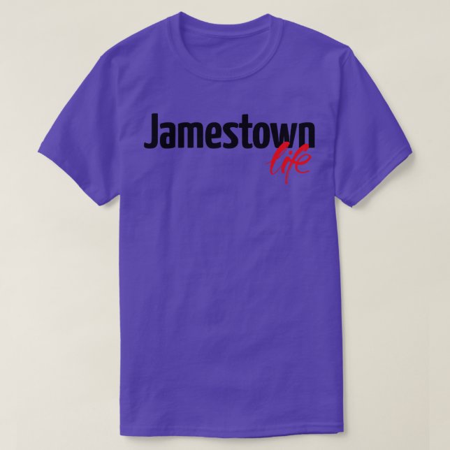 Jamestown Life T-Shirt (Design Front)