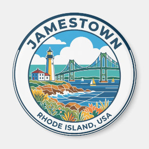 Jamestown USA Magnet