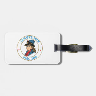 Jamestown Virginia Colonial Luggage Tag