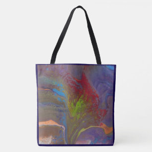 Jamie - Abstract Painting - Original Artwork Tote Bag