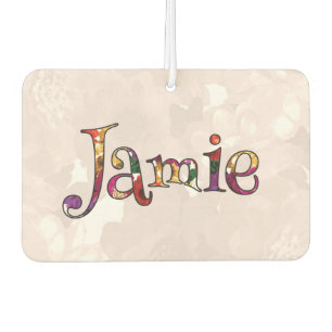 Jamie Colourful Fun Air Freshener: Cucumber-Mint Car Air Freshener