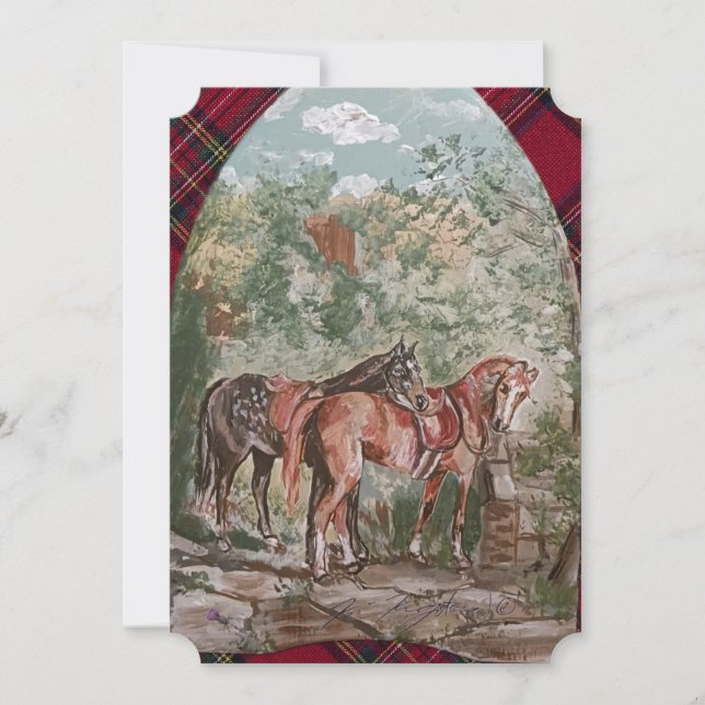 jamie & poppy tartan hunt (Front)