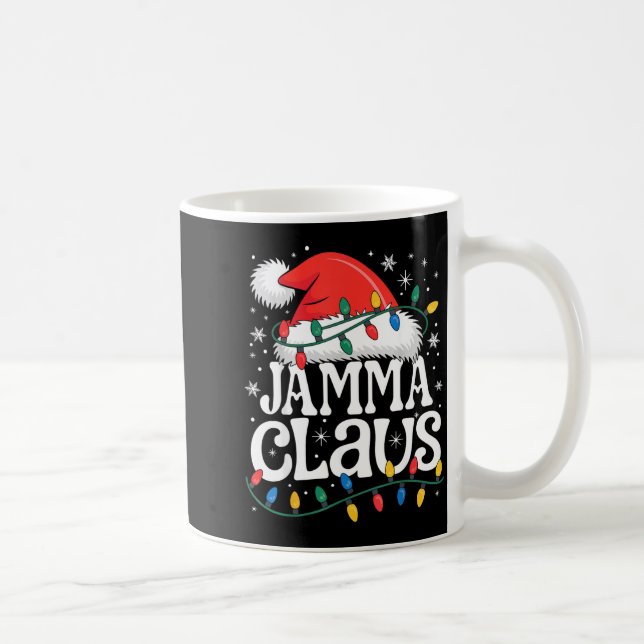 Jamma Claus Funny Xmas Christmas Grandma Holiday S Coffee Mug (Right)
