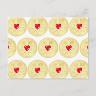 Jammie Dodger Biscuit Postcard