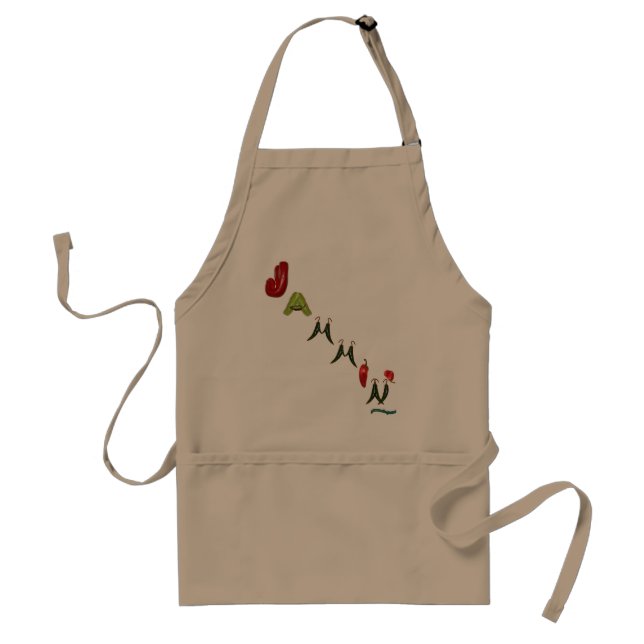 Jammin' Chilli Peppers Standard Apron (Front)