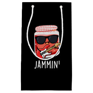 Jammin Funny Rocker Jam Pun Small Gift Bag