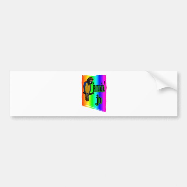 Jammin' Jo Bumper Sticker (Front)