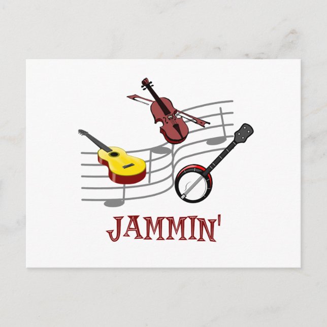 Jammin' Postcard (Front)