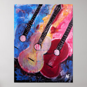 Jamming be Goode Painting by Alfred Fox Poster