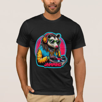 JAMMING-OPOSSUM DJ 4 T-Shirt