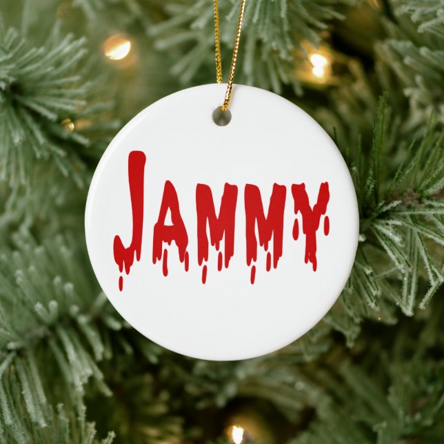 Jammy Ceramic Ornament (Tree)