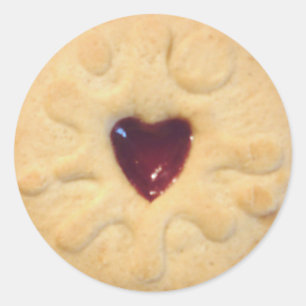 Jammy Dodger Classic Round Sticker