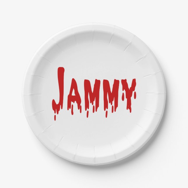 Jammy Paper Plate (Front)