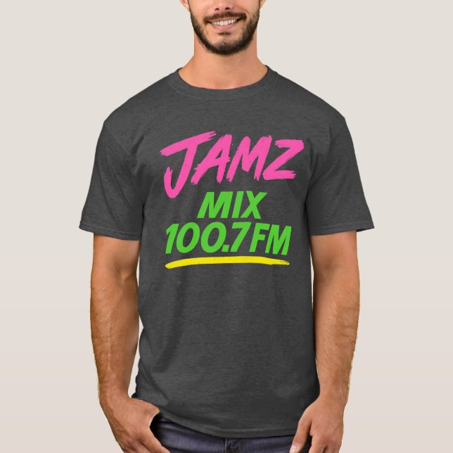 JAMZ MIX 100.7FM T-Shirt (Front)