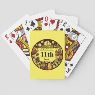 Jan 11th - No Longer New Year's Day Playing Cards