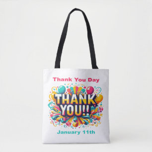 Jan 11th - Thank You Day Tote Bag