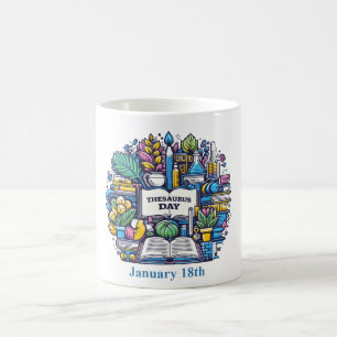 Jan 18th - Thesaurus Day Coffee Mug