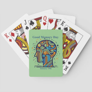 Jan 19th - Good Memory Day Playing Cards