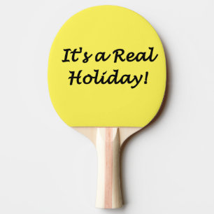 Jan 21st - One Liners Day Ping Pong Paddle