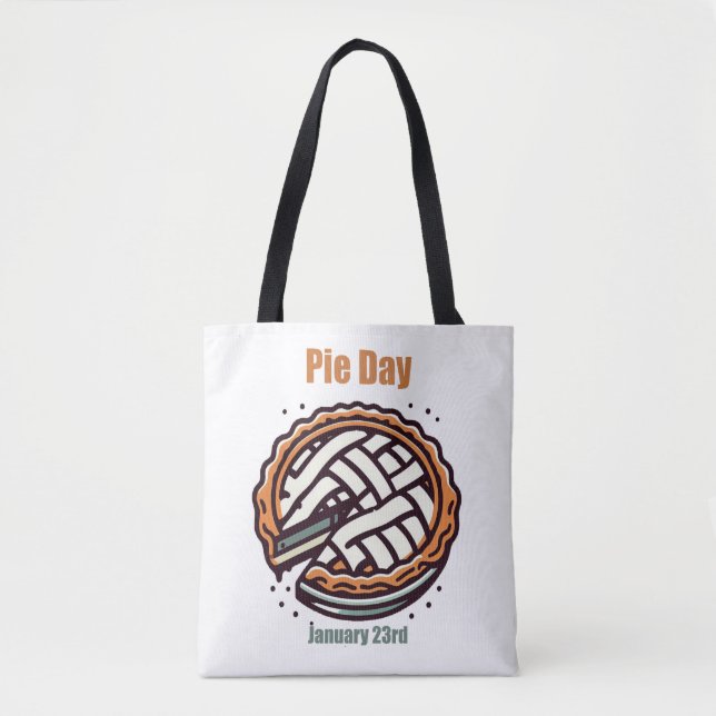 Jan 23rd - Pie Day Tote Bag (Front)