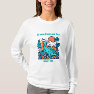 Jan 30th - Draw a Dinosaur Day T-Shirt