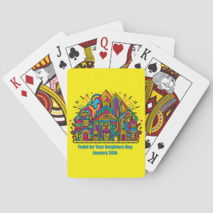 Jan 30th - Yodel for Your Neighbour Day Playing Cards