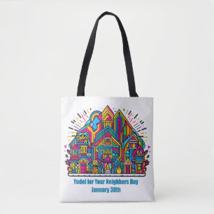 Jan 30th - Yodel for Your Neighbour Day Tote Bag