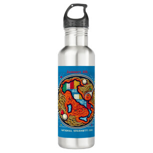 Jan 4th - National Spaghetti Day 710 Ml Water Bottle