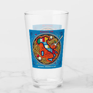 Jan 4th - National Spaghetti Day Glass