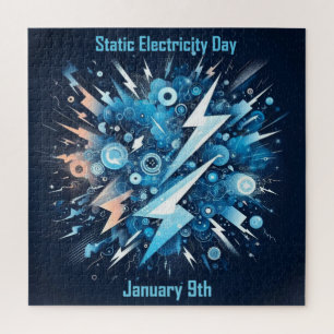 Jan 9th - Static Electricity Day Jigsaw Puzzle