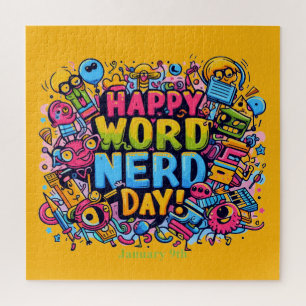 Jan 9th - Word Nerd Day Jigsaw Puzzle