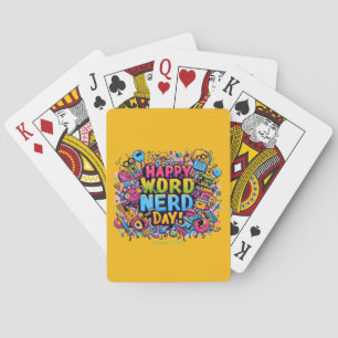 Jan 9th - Word Nerd Day Playing Cards