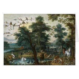 Jan Brueghel the Younger - Paradise Landscape