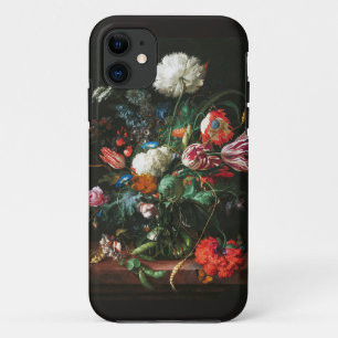 Jan Davidsz de Heem, Vase of Flowers, 1660 iPhone 11 Case