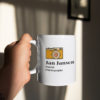 Jan Janson Classic Photography (or your name) Coffee Mug
