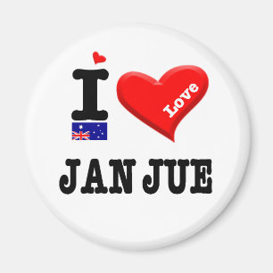 JAN JUE - I Love Magnet
