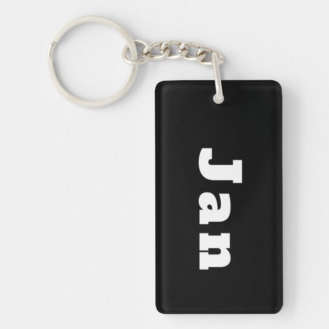 Jan Key Ring (Front)