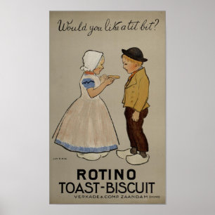 Jan Rinke - Rotino toast-biscuit Poster