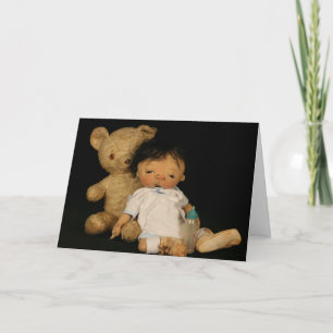 Jan Shackelford NEW BABY Greeting Card
