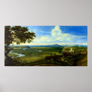 Jan Siberechts View of Nottingham from the East Poster