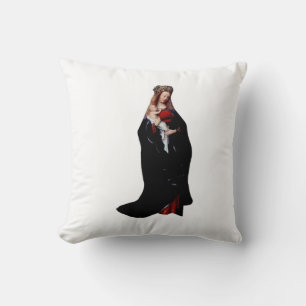 Jan van Eyck - The Madonna in the Church Fine Art Cushion