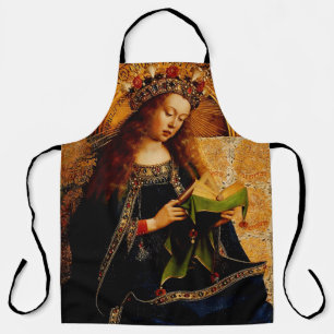 Jan van Eyck - Virgin Mary Fine Art Collection Apron