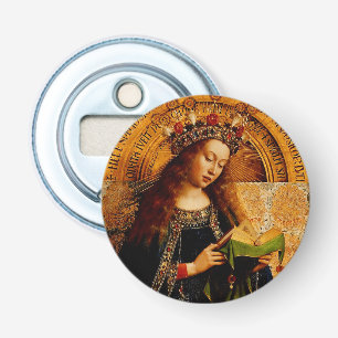 Jan van Eyck - Virgin Mary Fine Art Collection Bottle Opener
