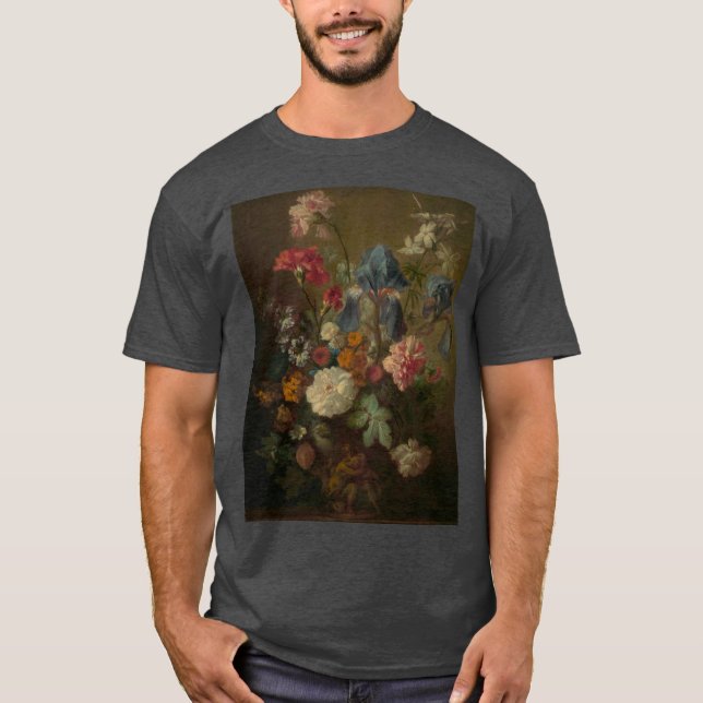 Jan van Huysum - Vase of Flowers T-Shirt (Front)