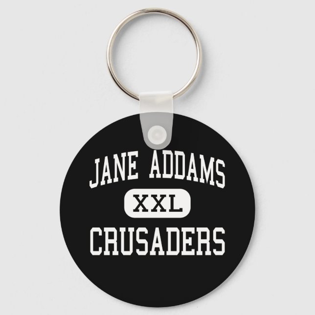 Jane Addams - Crusaders - Junior - Schaumburg Key Ring (Front)