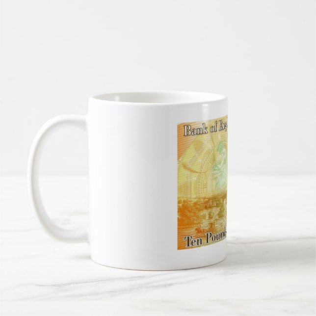 Jane Austen £10 Note Coffee Mug (Left)