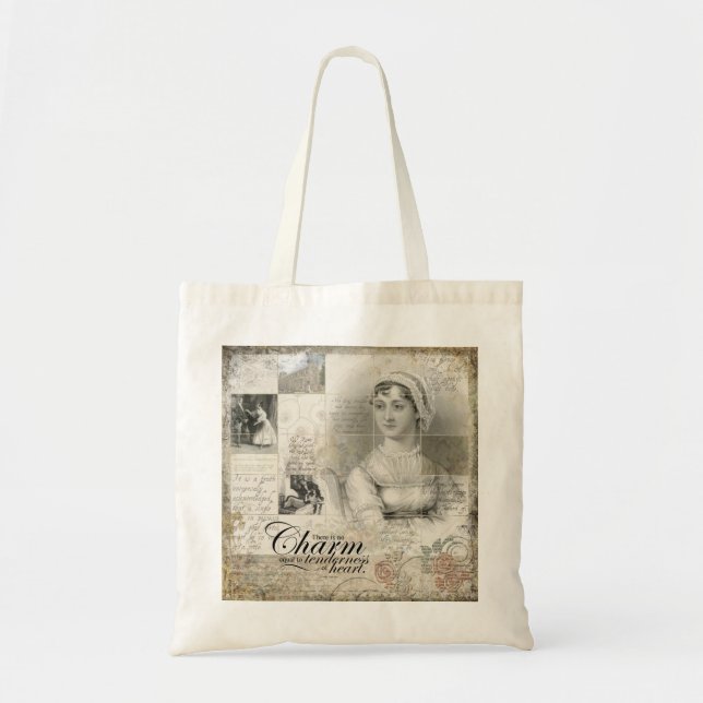 Jane Austen book tote! Tote Bag (Front)