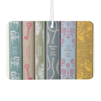 Jane Austen Car Air Freshener