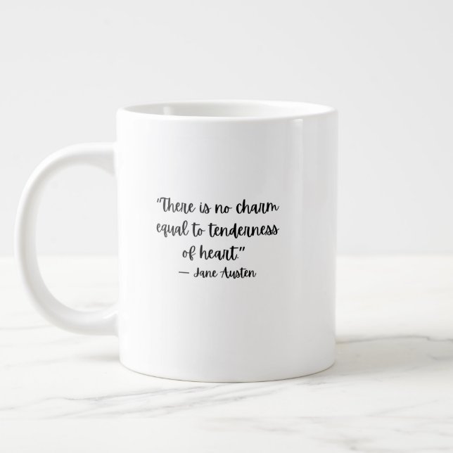 Jane Austen Classic Lit Coffee Mug (Left)